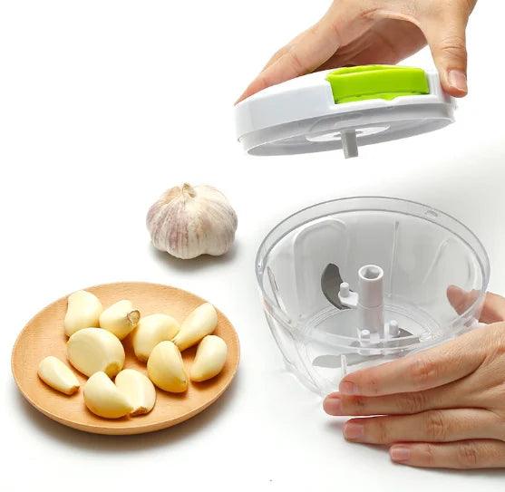 Processador Manual de Alimentos com 3 Lâminas - CLICK!