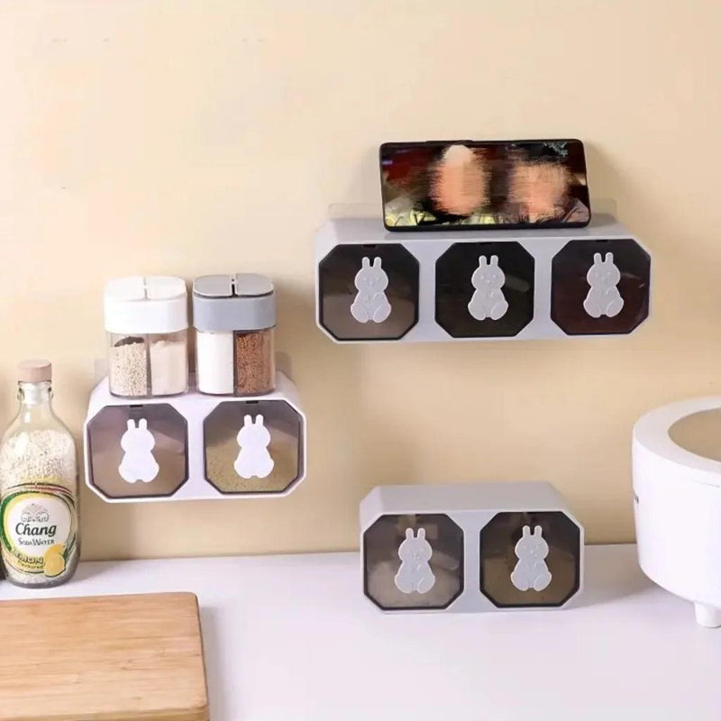 Porta Condimentos em Acrílico com Suporte - CLICK!
