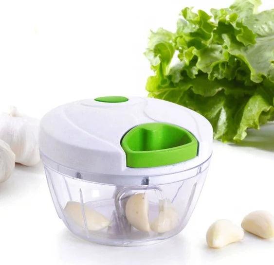Processador Manual de Alimentos com 3 Lâminas - CLICK!